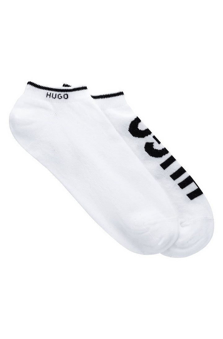 HUGO  Socks in cotton mix - 2P AS LOGO CC 10241213 01-50468111 - Concorde Fashion#color_white-100