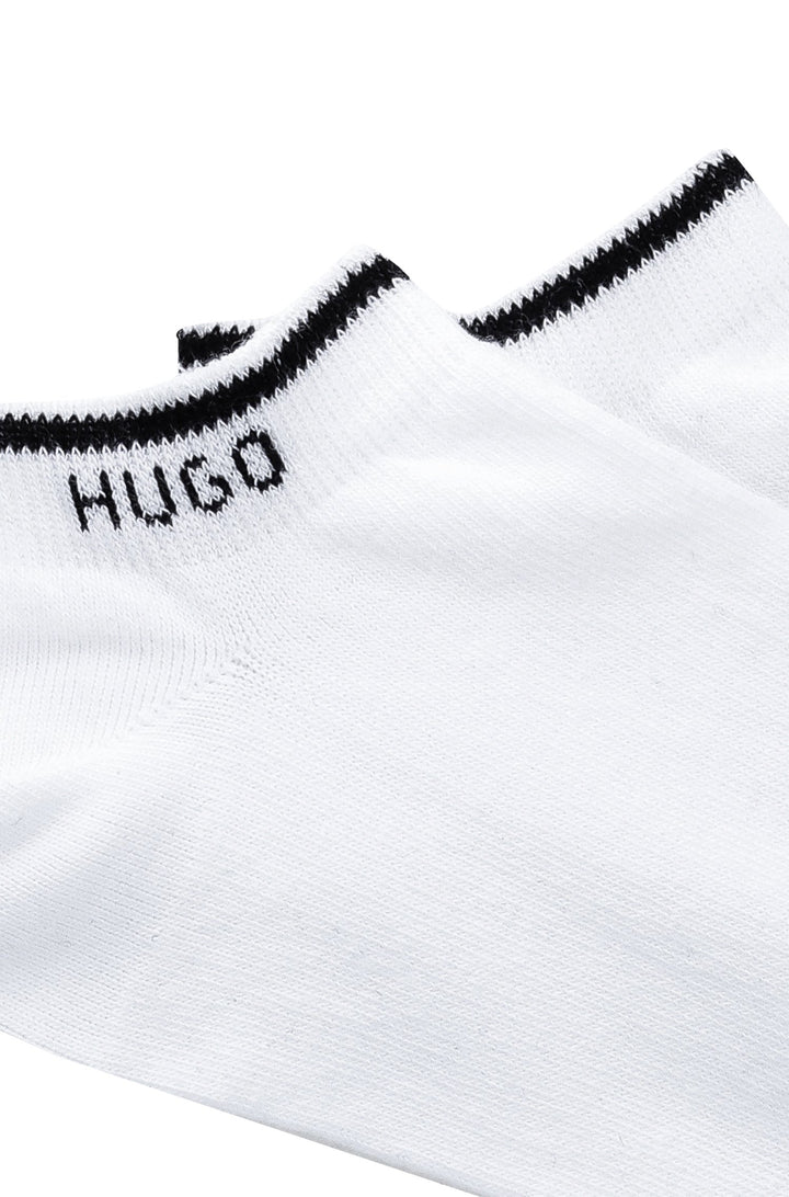 HUGO  Socks in cotton mix - 2P AS LOGO CC 10241213 01-50468111 - Concorde Fashion#color_white-100
