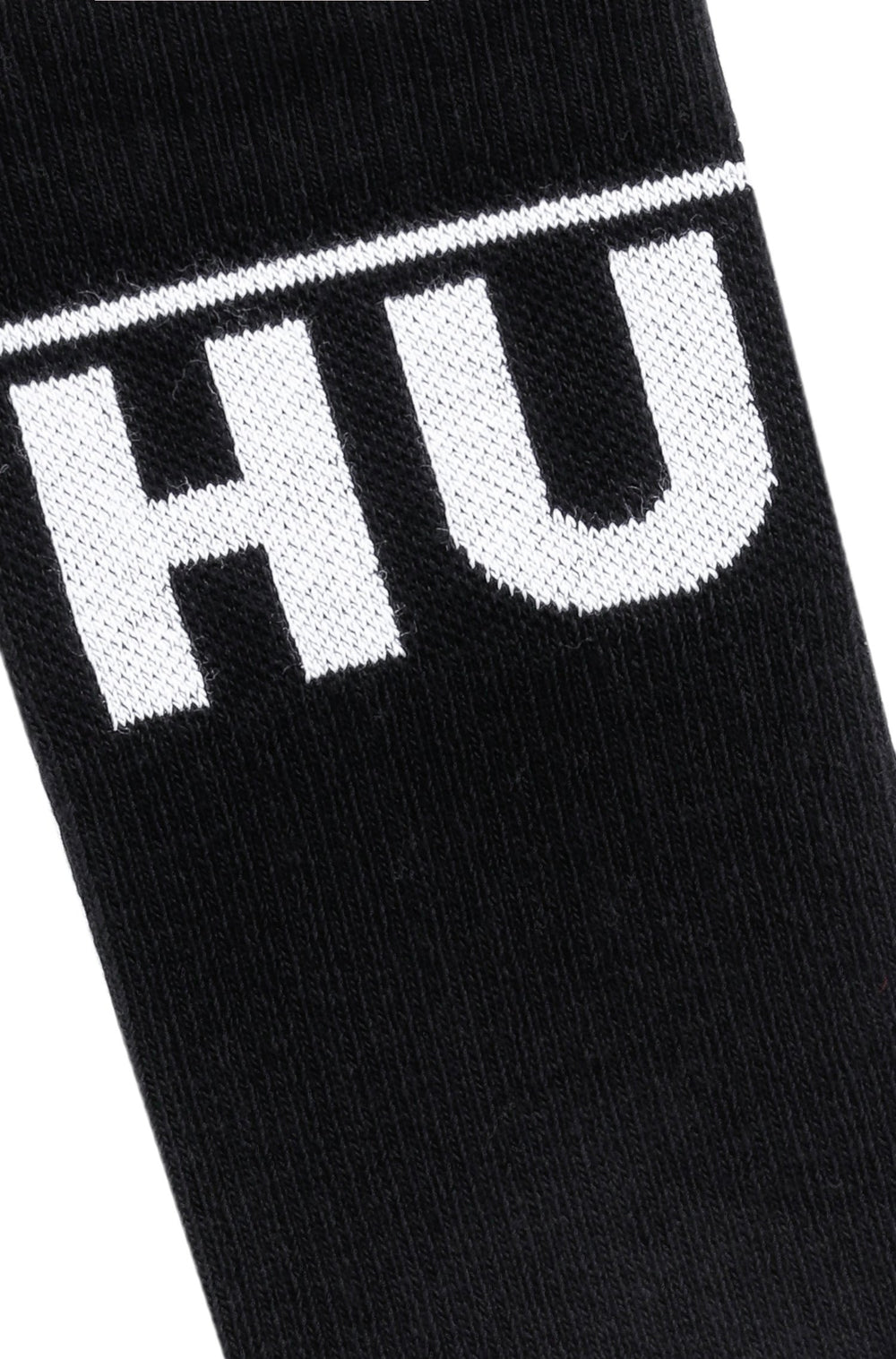 HUGO  Socks in cotton mix - 2P QS RIB ICONIC CC 10241215 01-50468419 - Concorde Fashion#color_black-001