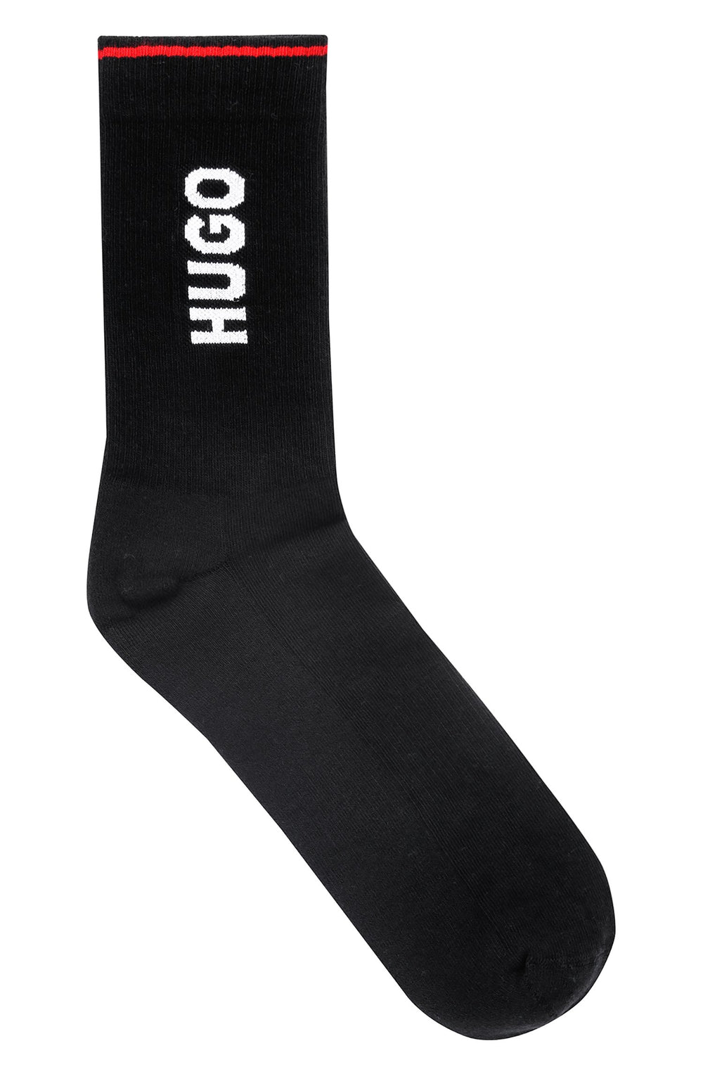 HUGO  Socks in cotton mix - 2P QS RIB LOGO CC 10241217 01-50468423 - Concorde Fashion#color_black-001