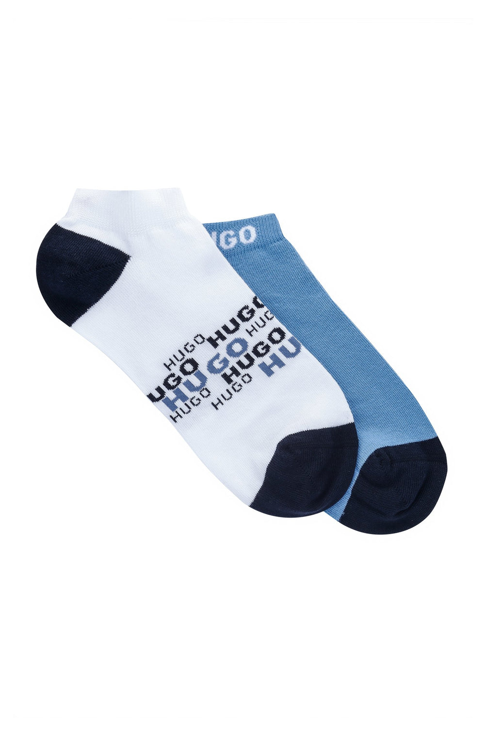 HUGO  Socks in cotton mix - 2P AS DESIGN CC 10241221 01-50468080 - Concorde Fashion#color_blue-421