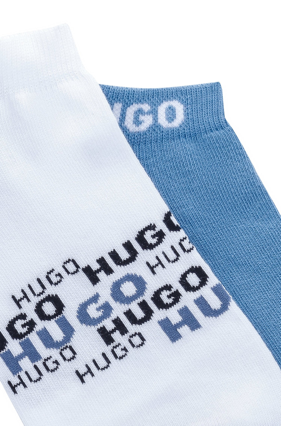 HUGO  Socks in cotton mix - 2P AS DESIGN CC 10241221 01-50468080 - Concorde Fashion#color_blue-421