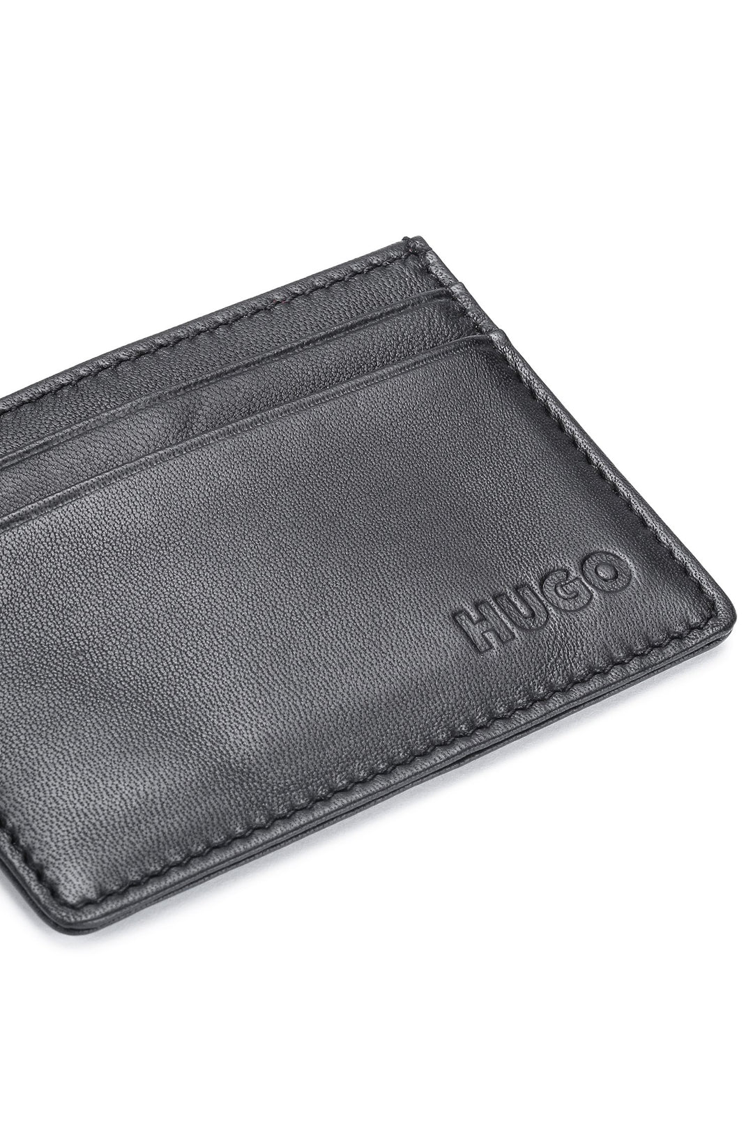 HUGO  Wallets in Leather - SUBWAY_S CARD 10241555 01-50470746 - Concorde Fashion#color_black-001