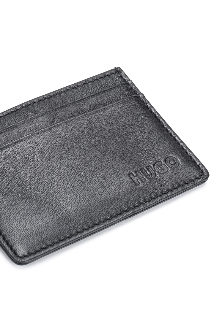 HUGO  Wallets in Leather - SUBWAY_S CARD 10241555 01-50470746 - Concorde Fashion#color_black-001
