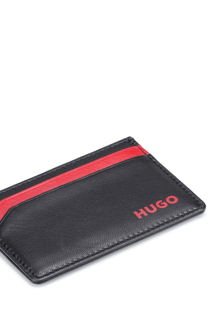 HUGO  Wallets in Leather - SUBWAY_S CARD 10241555 01-50470746 - Concorde Fashion#color_black-002