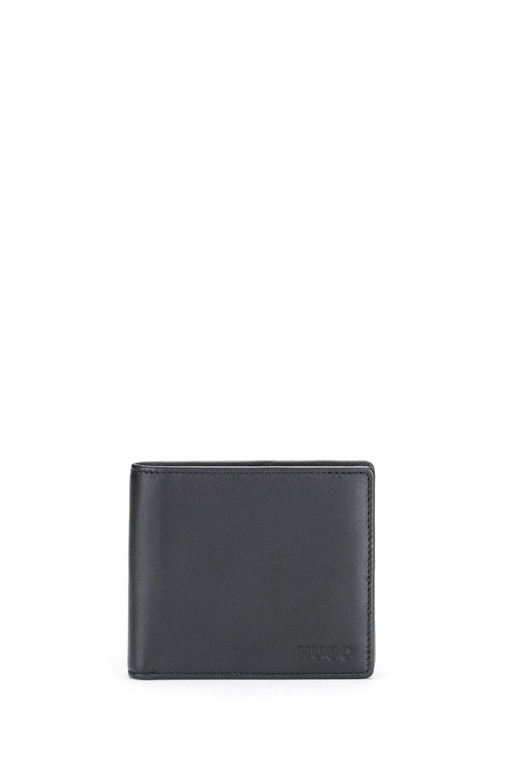 HUGO  Wallets in Leather - SUBWAY_4 CC COIN 10241555 01-50470760 - Concorde Fashion#color_black-001