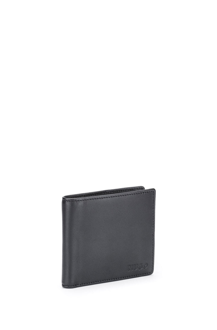 HUGO  Wallets in Leather - SUBWAY_4 CC COIN 10241555 01-50470760 - Concorde Fashion#color_black-001