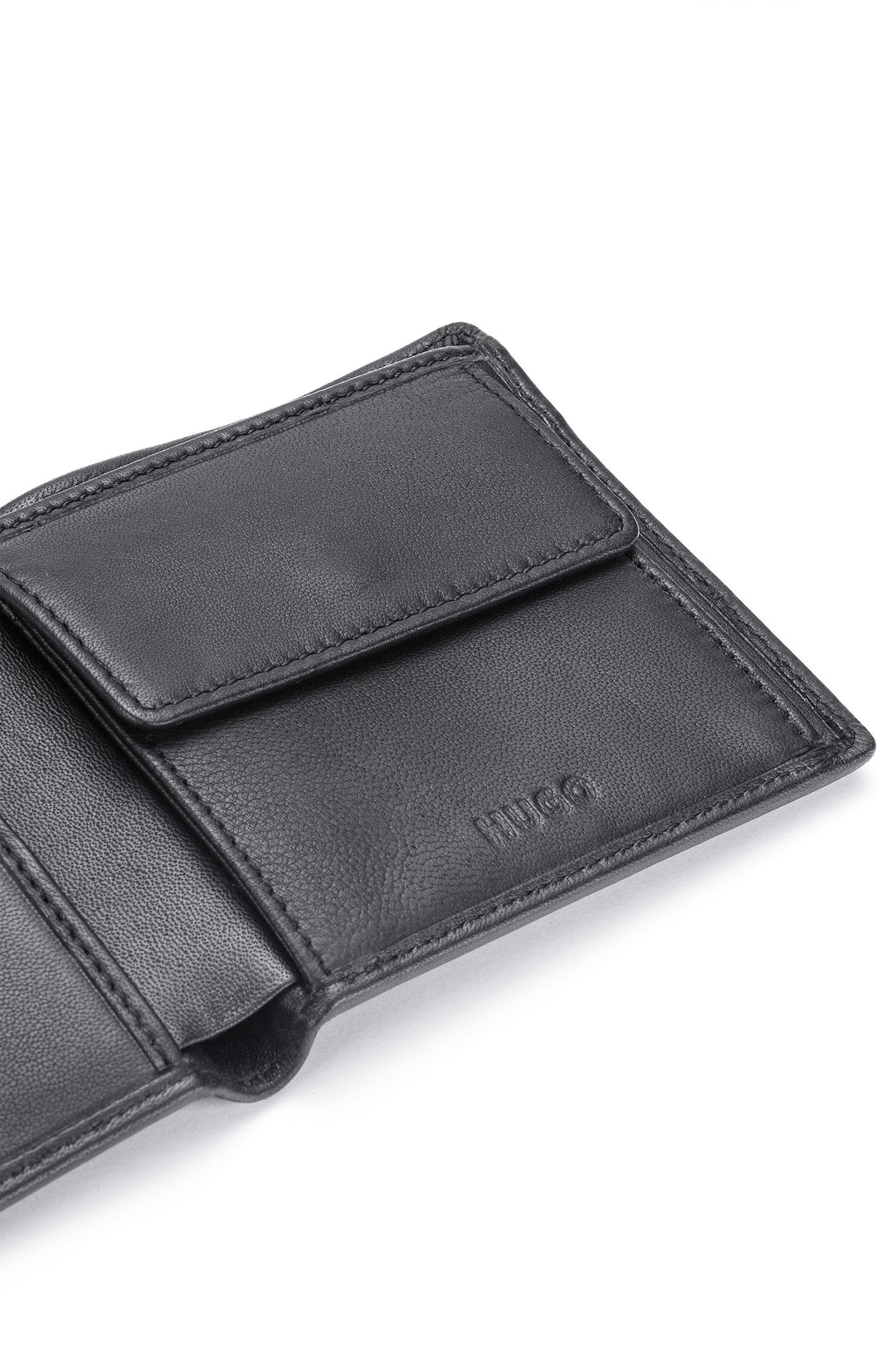 HUGO  Wallets in Leather - SUBWAY_4 CC COIN 10241555 01-50470760 - Concorde Fashion#color_black-001