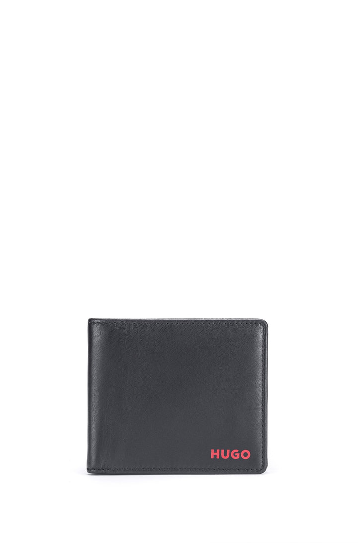 HUGO  Wallets in Leather - SUBWAY_4 CC COIN 10241555 01-50470760 - Concorde Fashion#color_black-002