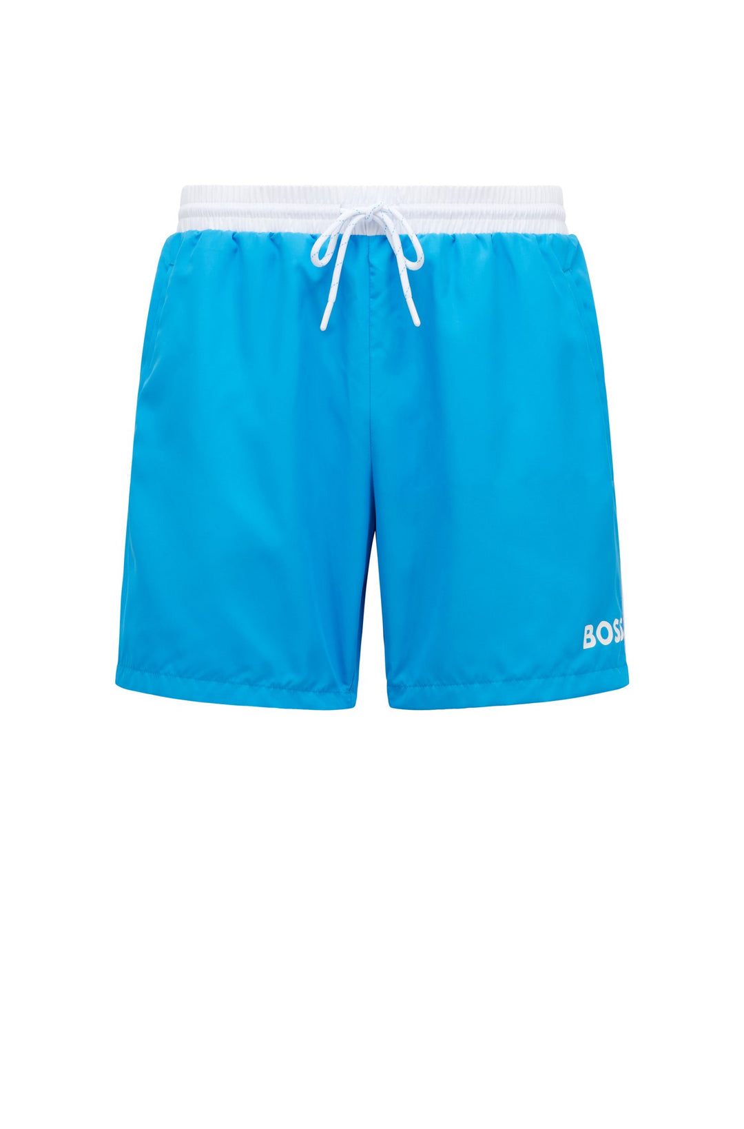 BOSS Regular Fit Shorts in Polyester - STARFISH 10241777 01-50469302 - Concorde Fashion#color_blue-439