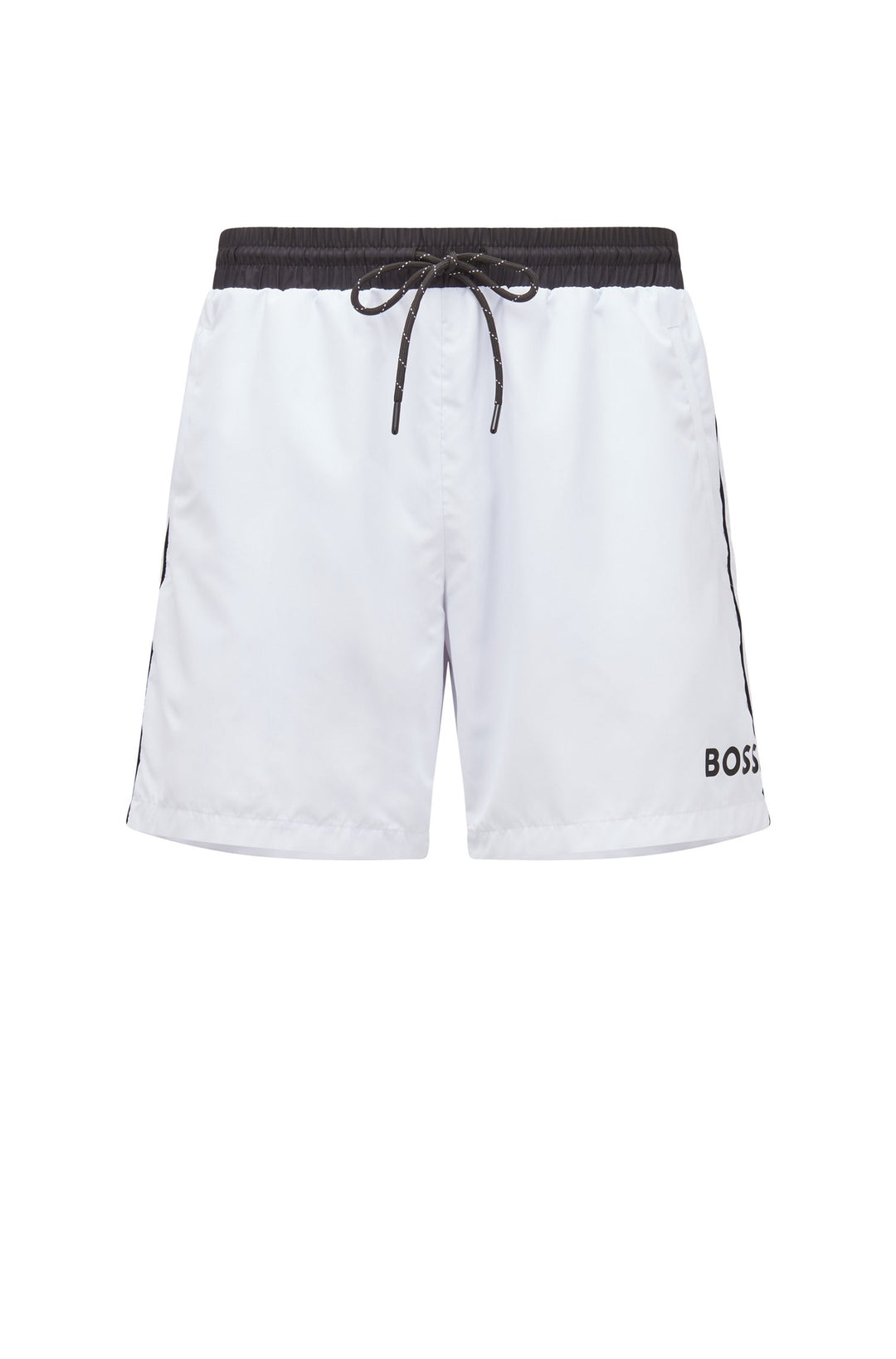 BOSS Regular Fit Shorts in Polyester - STARFISH 10241777 01-50469302 - Concorde Fashion#color_white-107