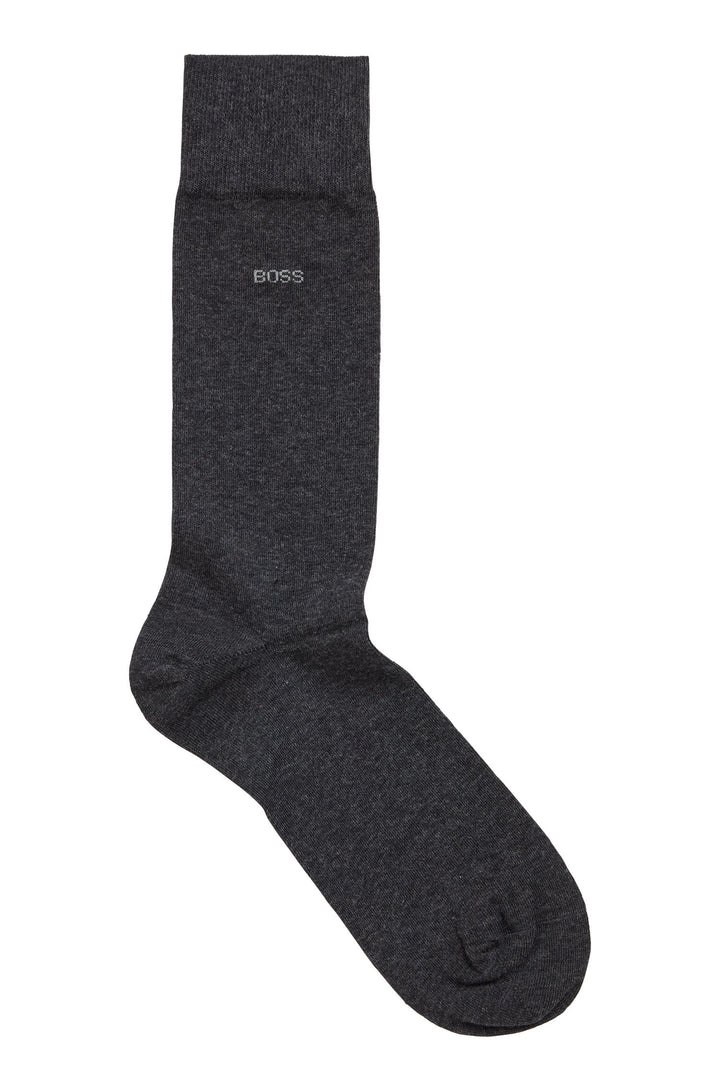 BOSS  Socks in cotton mix - MARC RS UNI CC 10241857 01-50469843- Concorde Fashion#color_charcoal-012