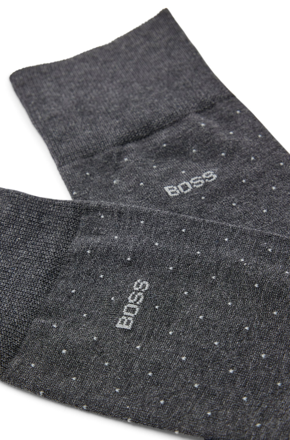 BOSS  Socks in cotton mix - GEORGE RS DOTS MC 10241864 01-50469996- Concorde Fashion#color_charcoal-012