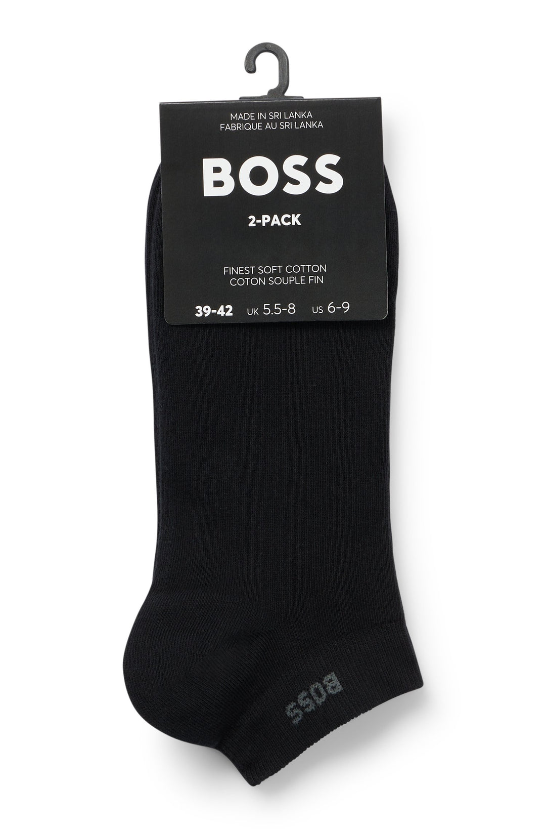 BOSS  Socks in cotton mix - 2P AS UNI CC 10241867 01-50469849- Concorde Fashion#color_black-001