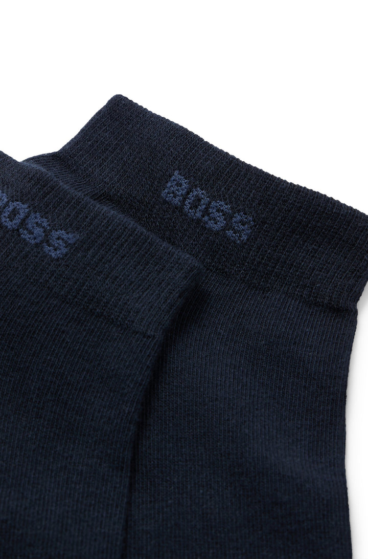 BOSS  Socks in cotton mix - 2P AS UNI CC 10241867 01-50469849- Concorde Fashion#color_navy-401