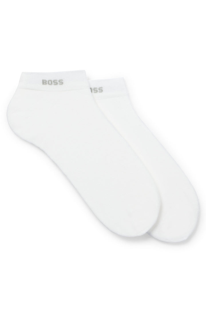 BOSS  Socks in cotton mix - 2P AS UNI CC 10241867 01-50469849- Concorde Fashion#color_white-100