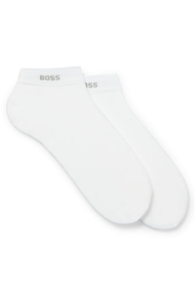 BOSS  Socks in cotton mix - 2P AS UNI CC 10241867 01-50469849- Concorde Fashion#color_white-100