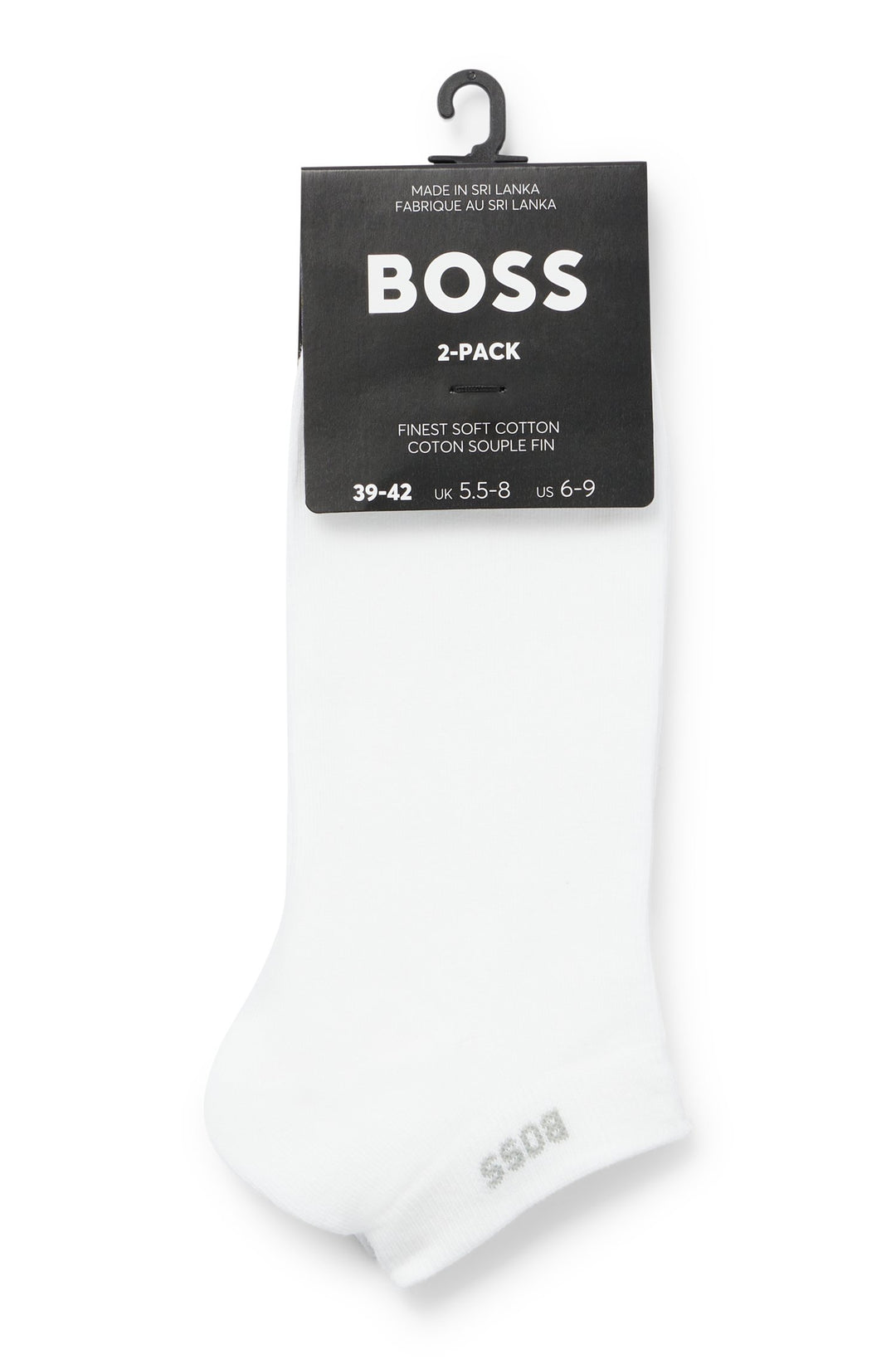 BOSS  Socks in cotton mix - 2P AS UNI CC 10241867 01-50469849- Concorde Fashion#color_white-100