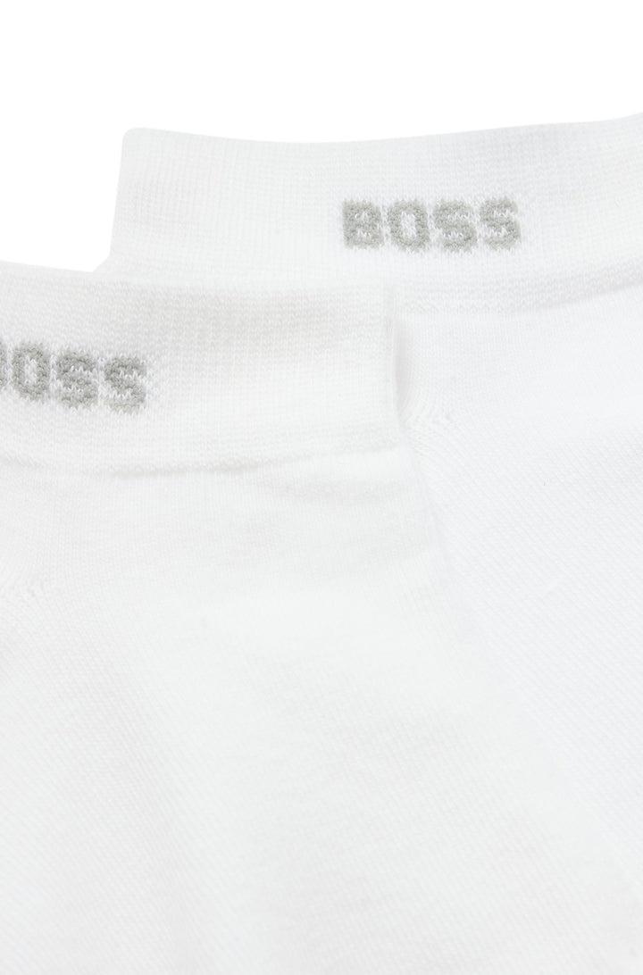 BOSS  Socks in cotton mix - 2P AS UNI CC 10241867 01-50469849- Concorde Fashion#color_white-100