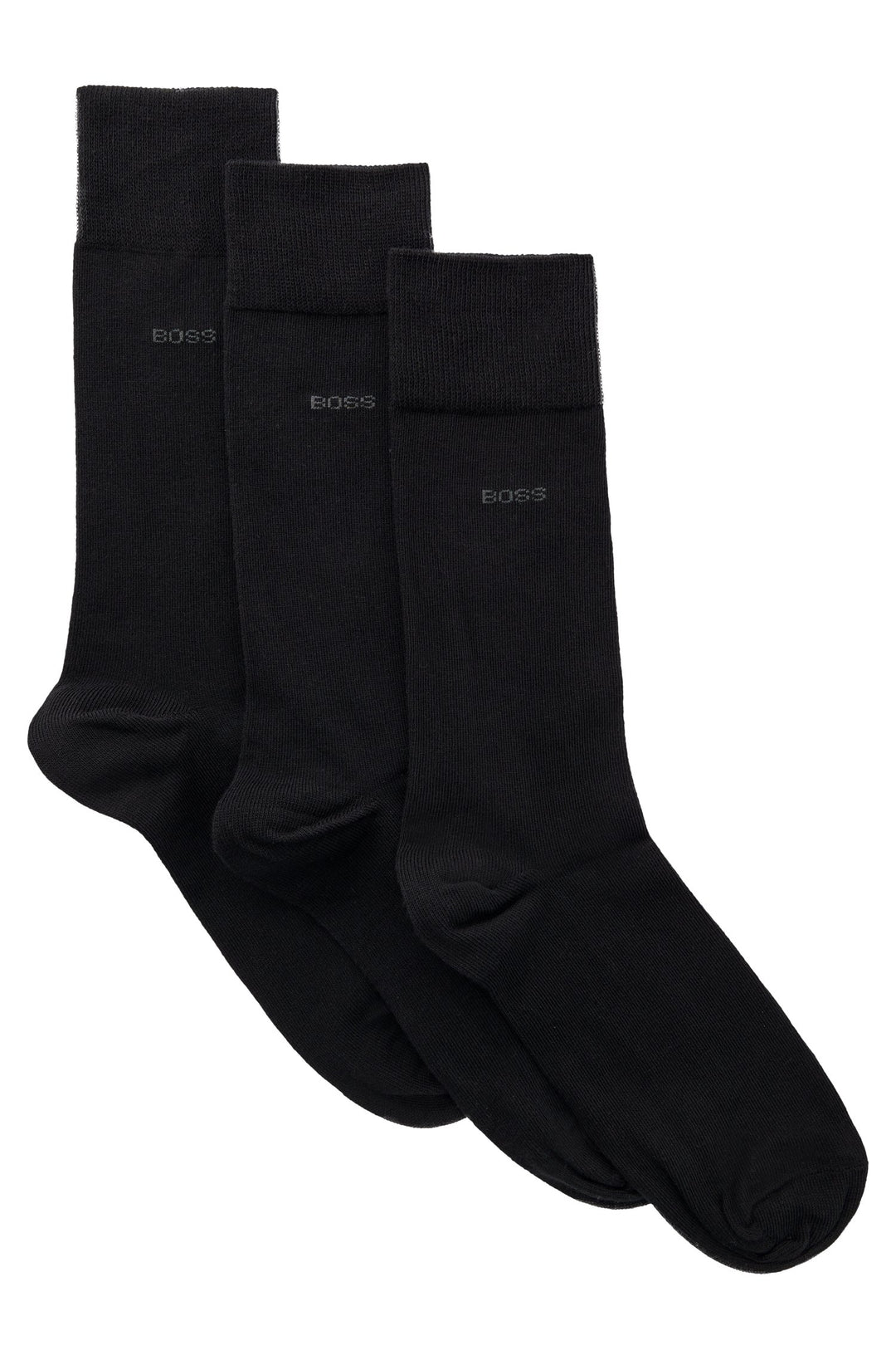 BOSS  Socks in cotton mix - 3P RS UNI CC 10241905 01-50469839- Concorde Fashion#color_black-001