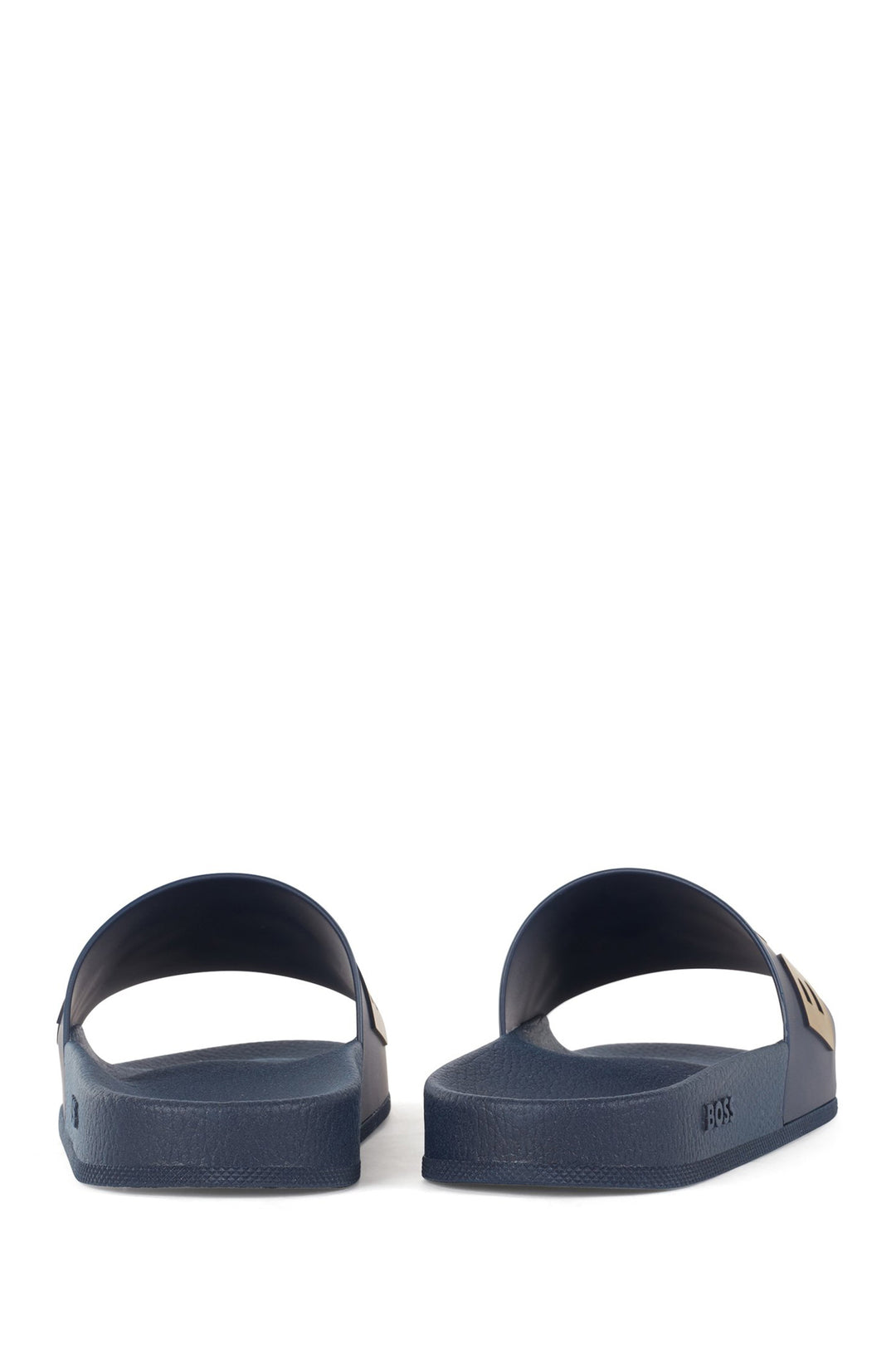 BOSS Standard Sole Slippers in Artificial Leather - BAY_IT_SLID_RBLG 10242218 01-50471271 - Concorde Fashion#color_navy-417