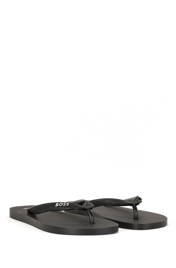 BOSS Standard Sole Slippers in Plastic - PACIFIC_IT_THNG_DIGI 10242229 01-50471283 - Concorde Fashion#color_black-001