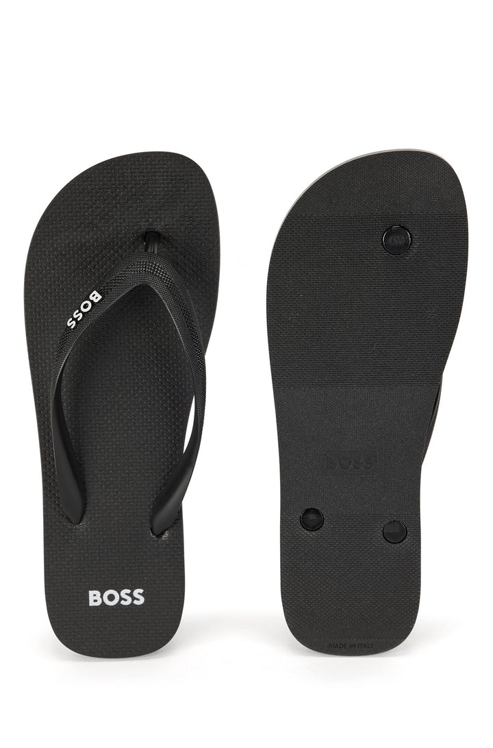 BOSS Standard Sole Slippers in Plastic - PACIFIC_IT_THNG_DIGI 10242229 01-50471283 - Concorde Fashion#color_black-001