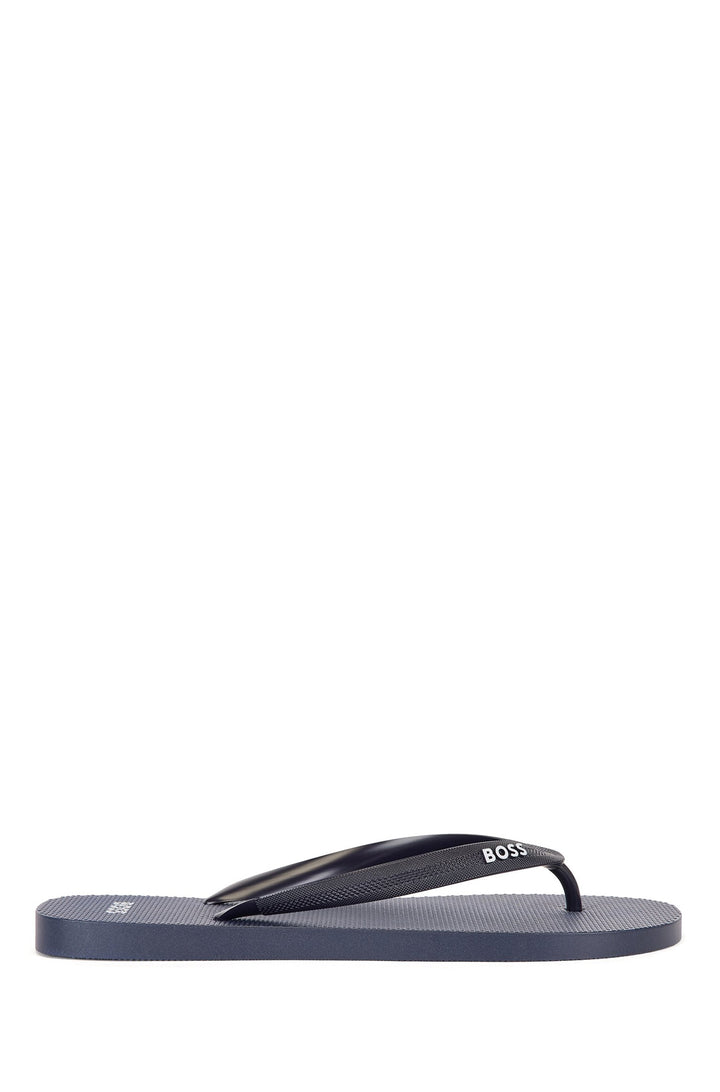 BOSS Standard Sole Slippers in Plastic - PACIFIC_IT_THNG_DIGI 10242229 01-50471283 - Concorde Fashion#color_navy-405