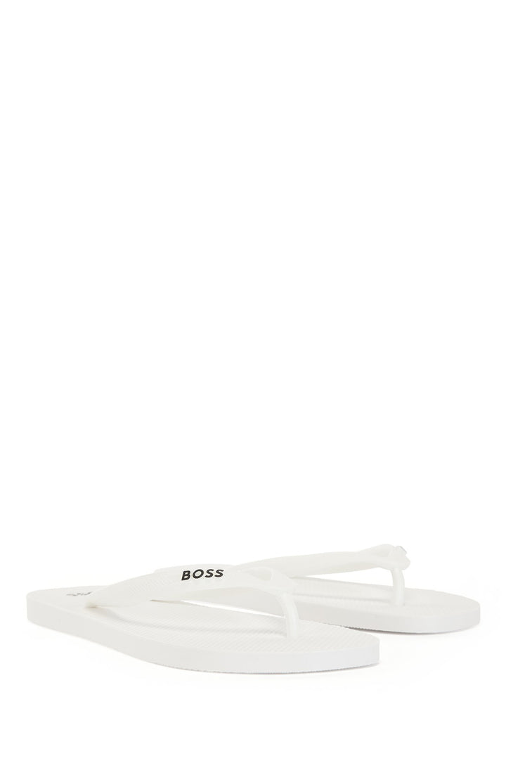 BOSS Standard Sole Slippers in Plastic - PACIFIC_IT_THNG_DIGI 10242229 01-50471283 - Concorde Fashion#color_white-100