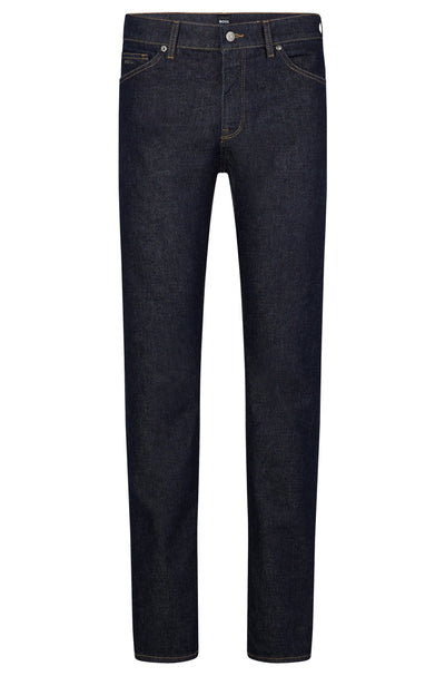 BOSS Regular Fit Jeans in cotton mix - MAINE3 10242381 01-50470512- Concorde Fashion#color_navy-410