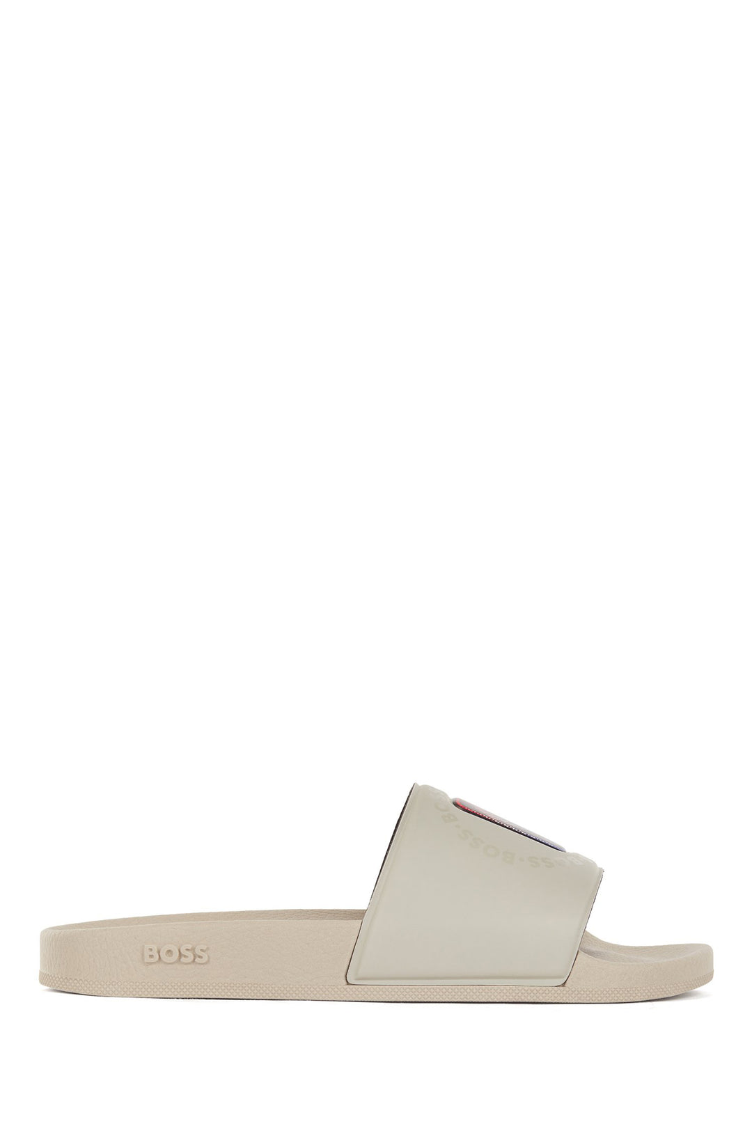 BOSS Standard Sole Slippers in Plastic - BAY_IT_SLID_NBA1 10242424 01-50472029 - Concorde Fashion#color_beige-271
