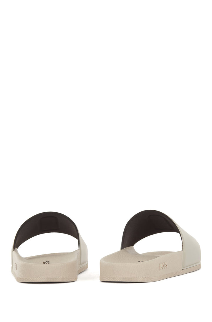 BOSS Standard Sole Slippers in Plastic - BAY_IT_SLID_NBA1 10242424 01-50472029 - Concorde Fashion#color_beige-271
