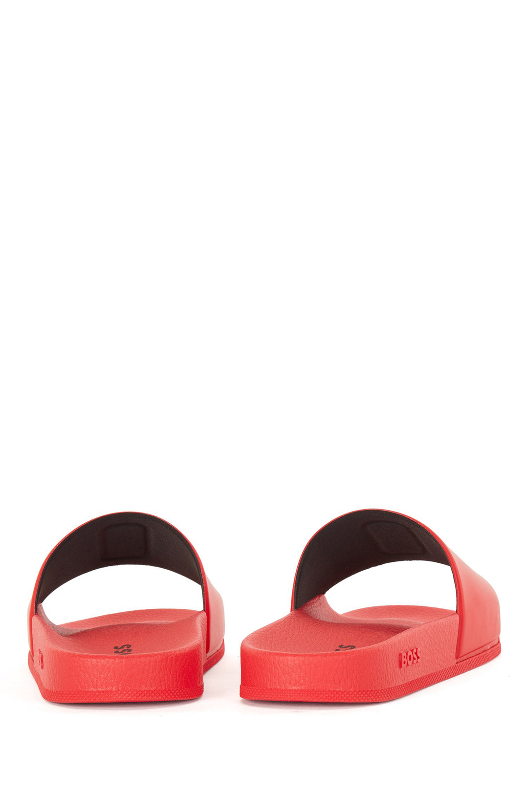 BOSS Standard Sole Slippers in Plastic - BAY_IT_SLID_NBA1 10242424 01-50472029 - Concorde Fashion#color_red-645