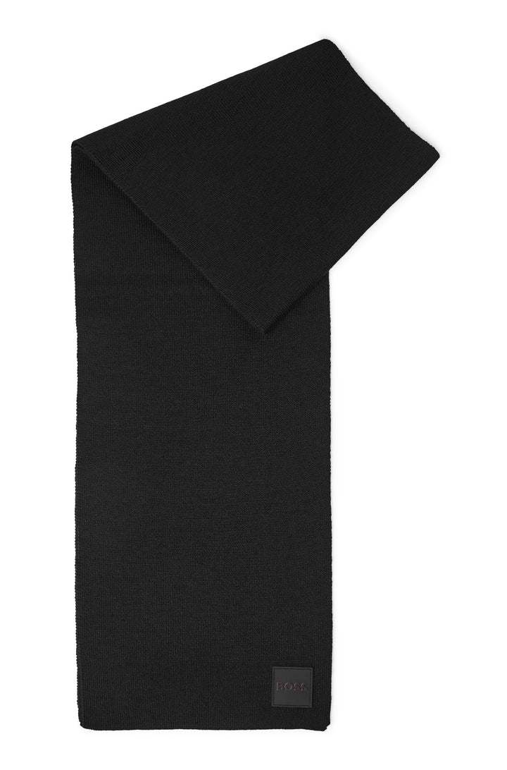 BOSS  Scarves in Wool Mix - FOXON-1 10243961 01-50476437- Concorde Fashion#color_black-001