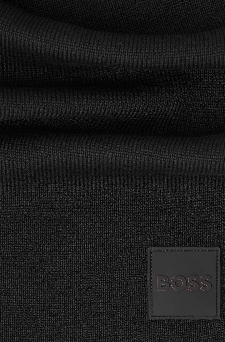 BOSS  Scarves in Wool Mix - FOXON-1 10243961 01-50476437- Concorde Fashion#color_black-001