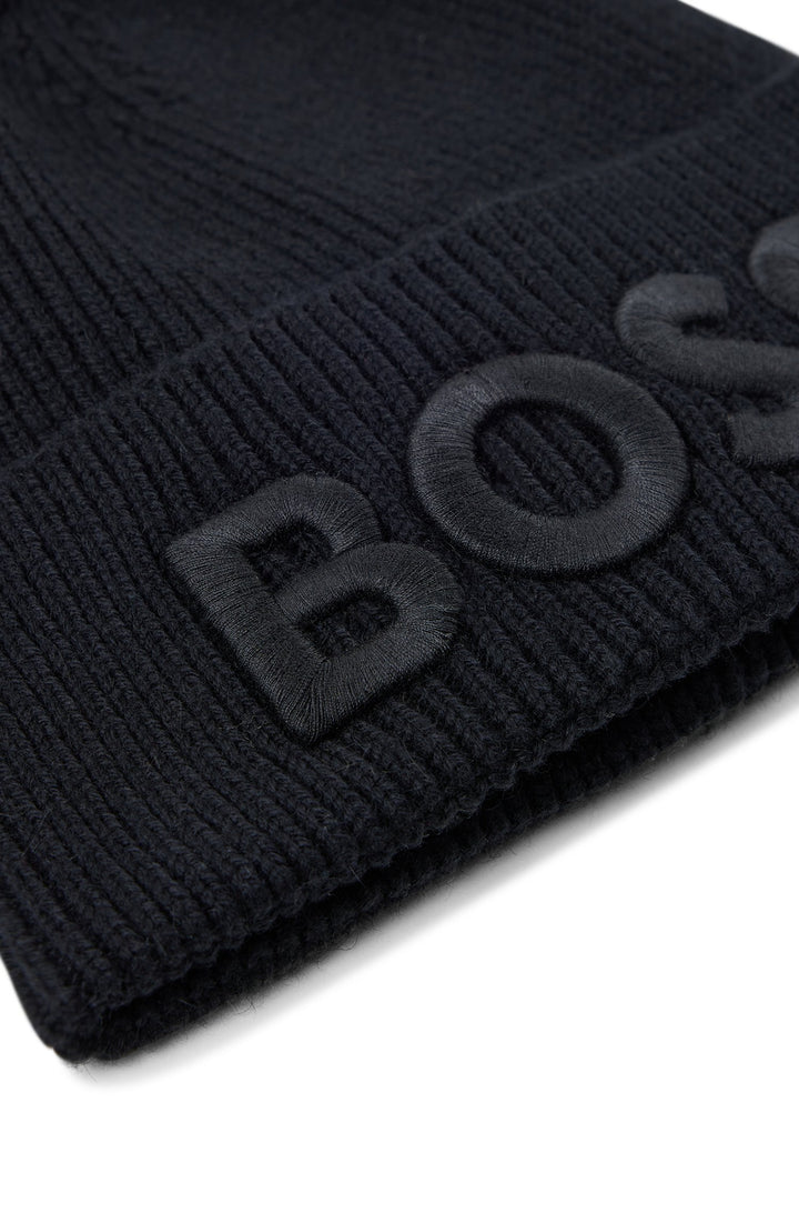 BOSS  Hats in cotton mix - AFOX-1 10243963 01-50476440- Concorde Fashion#color_black-001