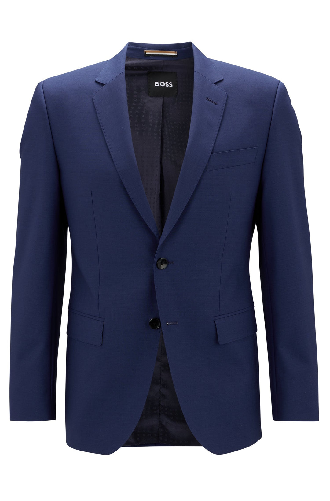BOSS Slim Fit Formal Jacket in Wool Mix - H-HUGE-MM-224 10245120 01-50479994- Concorde Fashion#color_navy-419