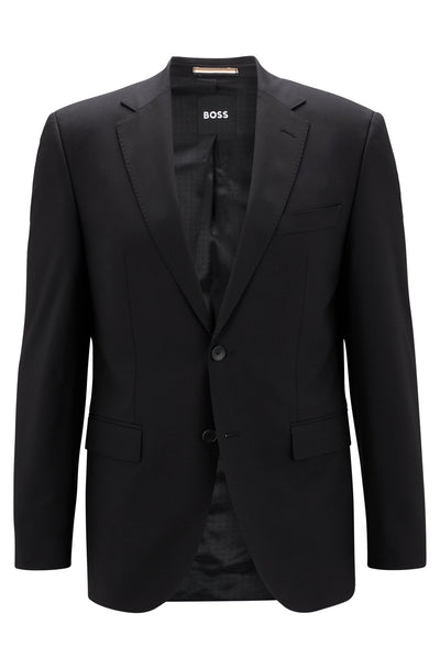 BOSS Regular Fit Blazers in Wool Mix - H-JECKSON-MM-224 10245120 01-50479996- Concorde Fashion#color_black-001