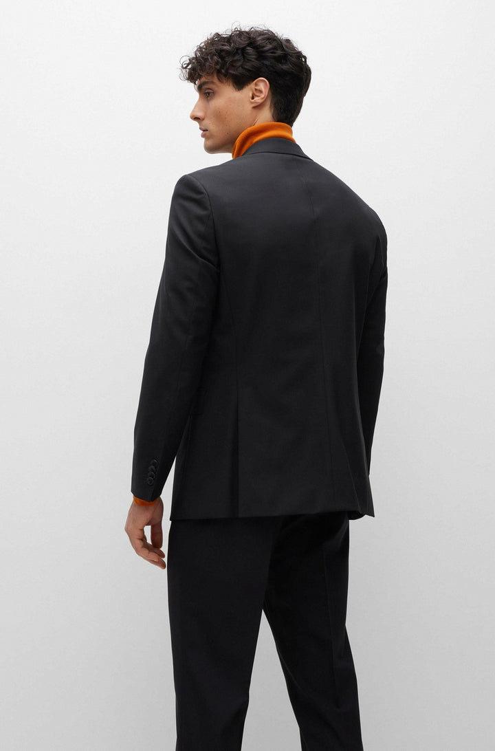 BOSS Regular Fit Blazers in Wool Mix - H-JECKSON-MM-224 10245120 01-50479996- Concorde Fashion#color_black-001