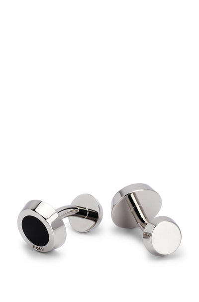BOSS  Cufflinks in Brass - SIMONY 10245436 01-50479940- Concorde Fashion#color_black-001