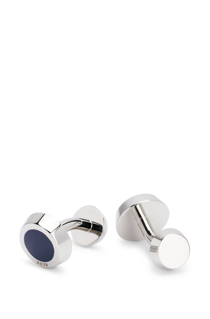 BOSS  Cufflinks in Brass - SIMONY 10245436 01-50479940- Concorde Fashion#color_navy-410