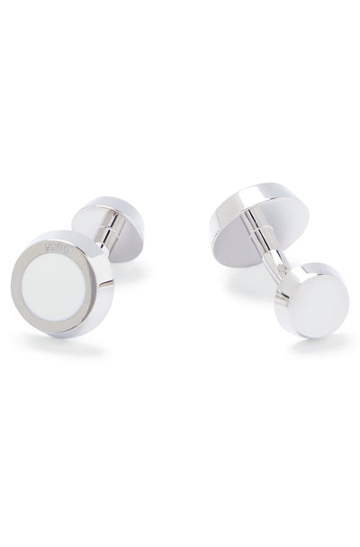 BOSS  Cufflinks in Brass - SIMONY 10245436 01-50479940- Concorde Fashion#color_white-100