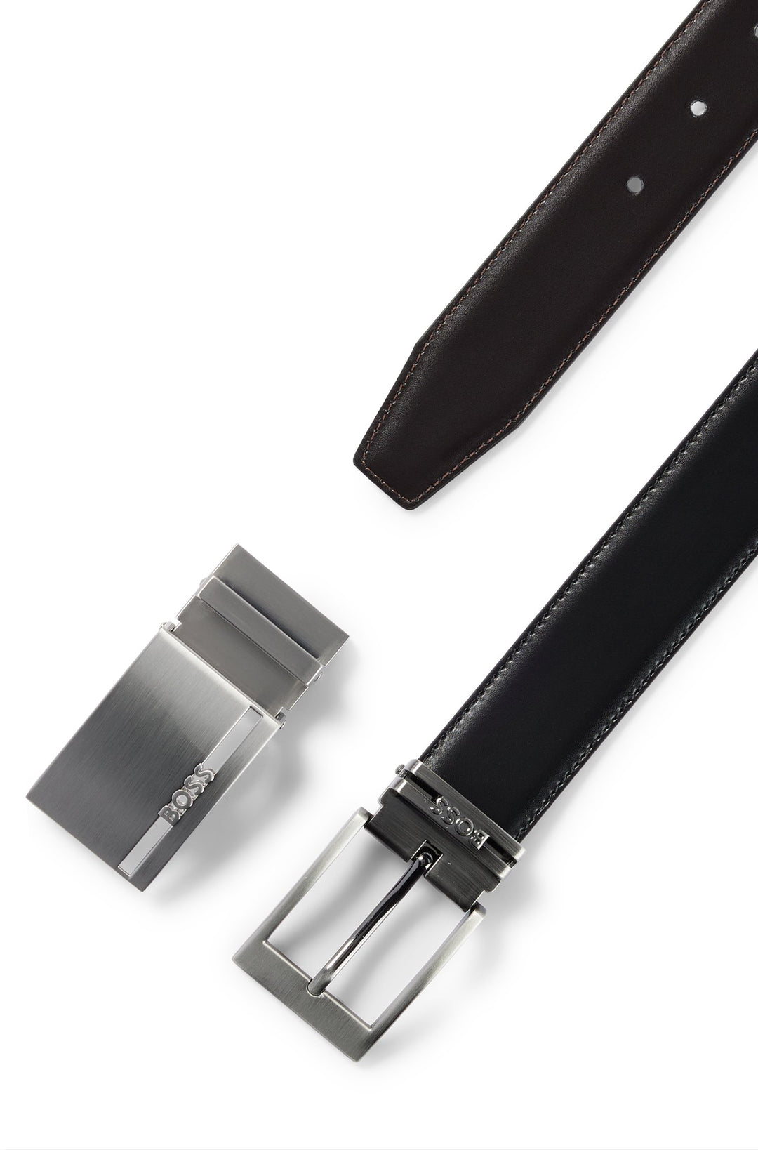 BOSS  Belts in Leather - GALLIZ_GB35_PP 10245669 01-50481069- Concorde Fashion#color_black-002