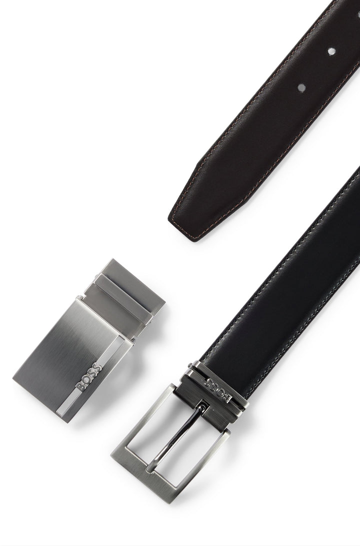BOSS  Belts in Leather - GALLIZ_GB35_PP 10245669 01-50481069- Concorde Fashion#color_black-002