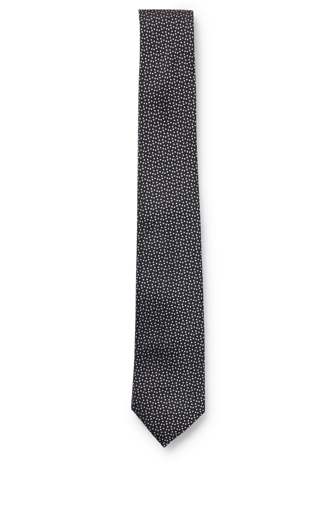 BOSS  Ties in Silk - H-TIE 7.5 CM-222 10246754 01-50485798- Concorde Fashion#color_black-001