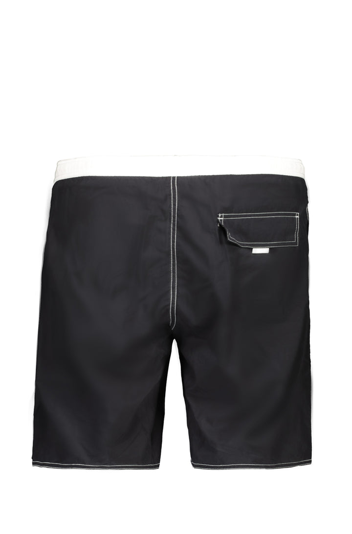 Emporio Armani Regular Fit Shorts in Polyester Mix -   211753 0P414 - Concorde Fashion#color_black-00020
