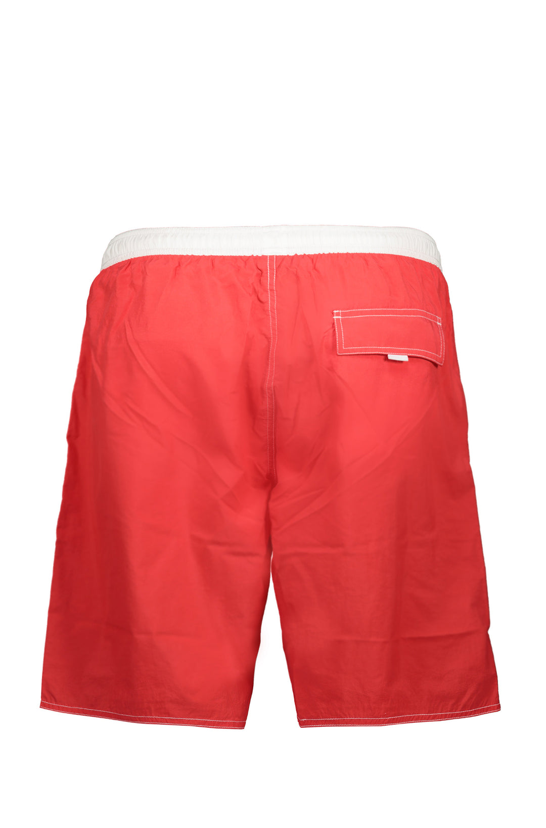 Emporio Armani Regular Fit Shorts in Polyester Mix -   211753 0P414 - Concorde Fashion#color_red-00175
