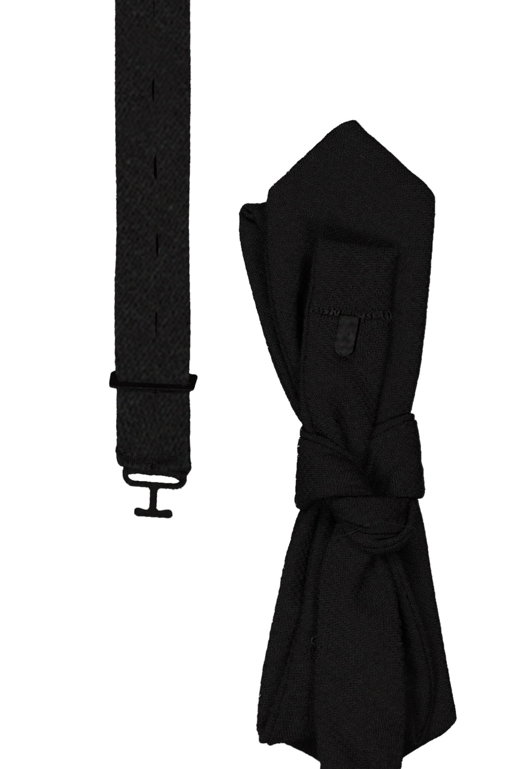 Roy Robson   Ties in Wool -   4757-11-60 - Concorde Fashion#color_black-006