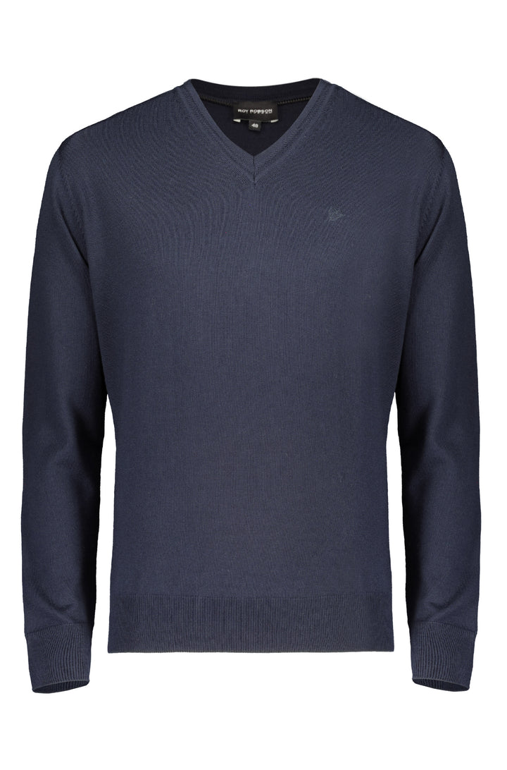 Roy Robson Regular Fit Sweaters in Wool -   5052 - Concorde Fashion#color_navy-019