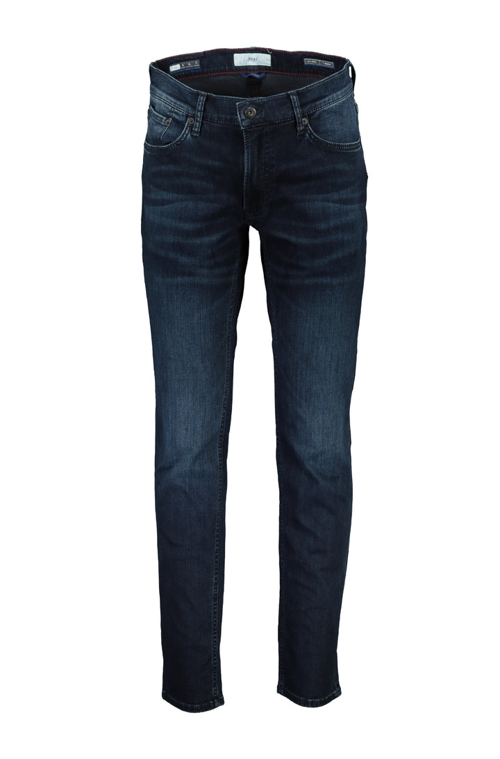 Brax Slim Fit Jeans in Cotton Mix - CHUCK 85-6457 (79 530 20) - Concorde Fashion#color_blue-22